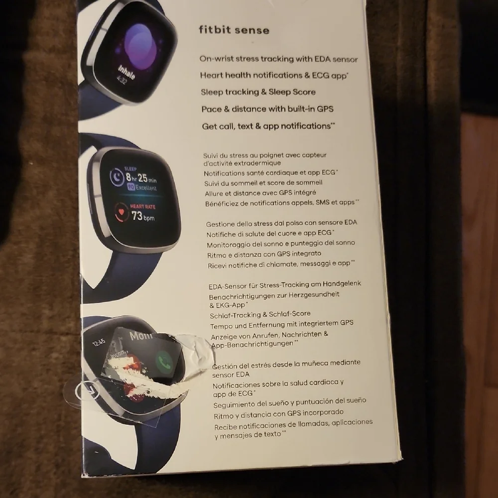 Fitbit Sense Smartwatch - Black